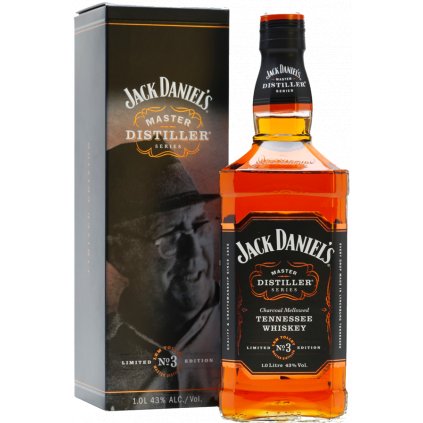 Jack Daniel's Master Distiller No.3 43% 1L whisky darčekové balenie alkohol Bratislava Red Bear limitovaná edícia