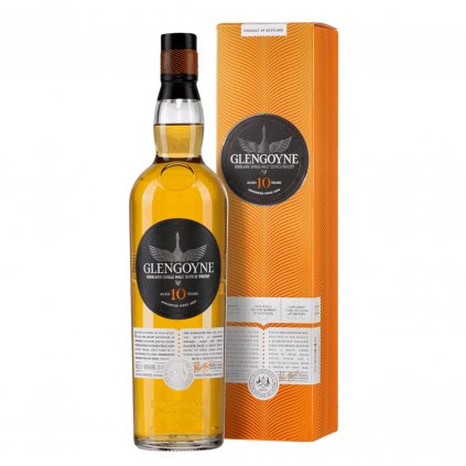 Glengoyne 10y red bear alkohol škótska whisky v kartóne