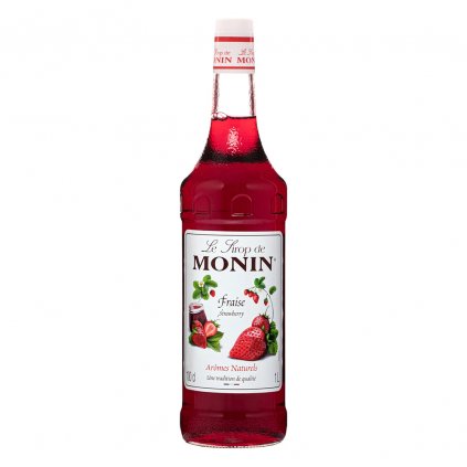 Monin jahoda Strawberry sirup miešané drinky red bear alkohol bratislava