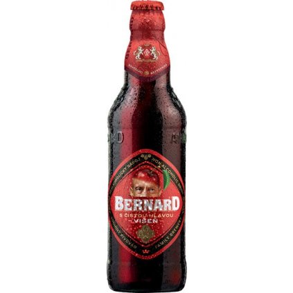 Bernard pivo Višňa nealkoholické 0,5L sklo (prepravka 20x) nelkoholické pivo redBear Brstislava online distribúcia