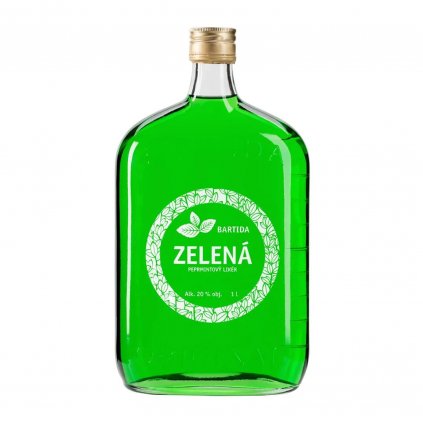 Bartida zelená pepermintový likér redbear alkohol online distribúcia bratislava