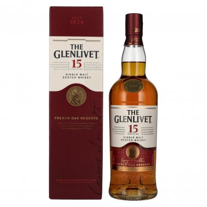 The Glenlivet French Oak 15y 40% 0,7L v kartóne