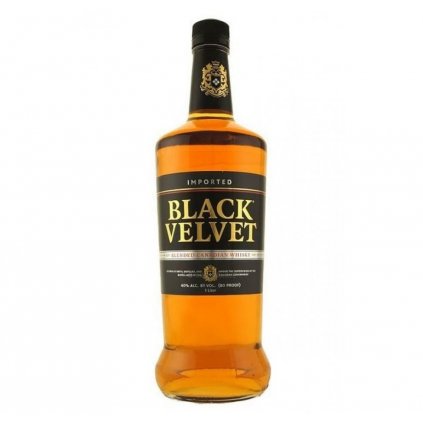 Black Velvet 40% 1L alkohol whisky Bratislava Red Bear drink