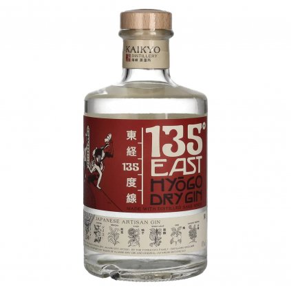 135° East Hyogo Dry Gin Redbear alkohol online bratislava distribúcia veľkoobchod alkoholu