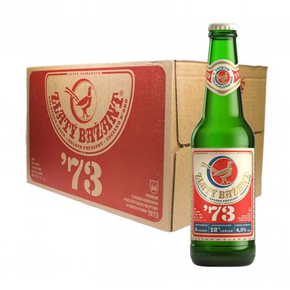 Zlatý bažant 73 12 ležiak pivo svetle alkohol bratislava distribúcia výhodné balenie