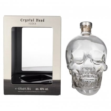 Crystal Head 1,75L vodka redbear alkohol online distribúcia bratislava