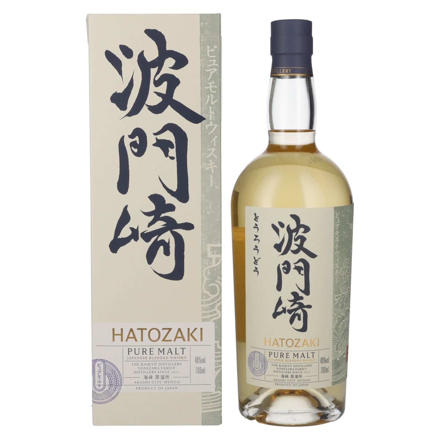 Hatozaki Japanese Pure Malt 46% 0,7 l (kazeta)