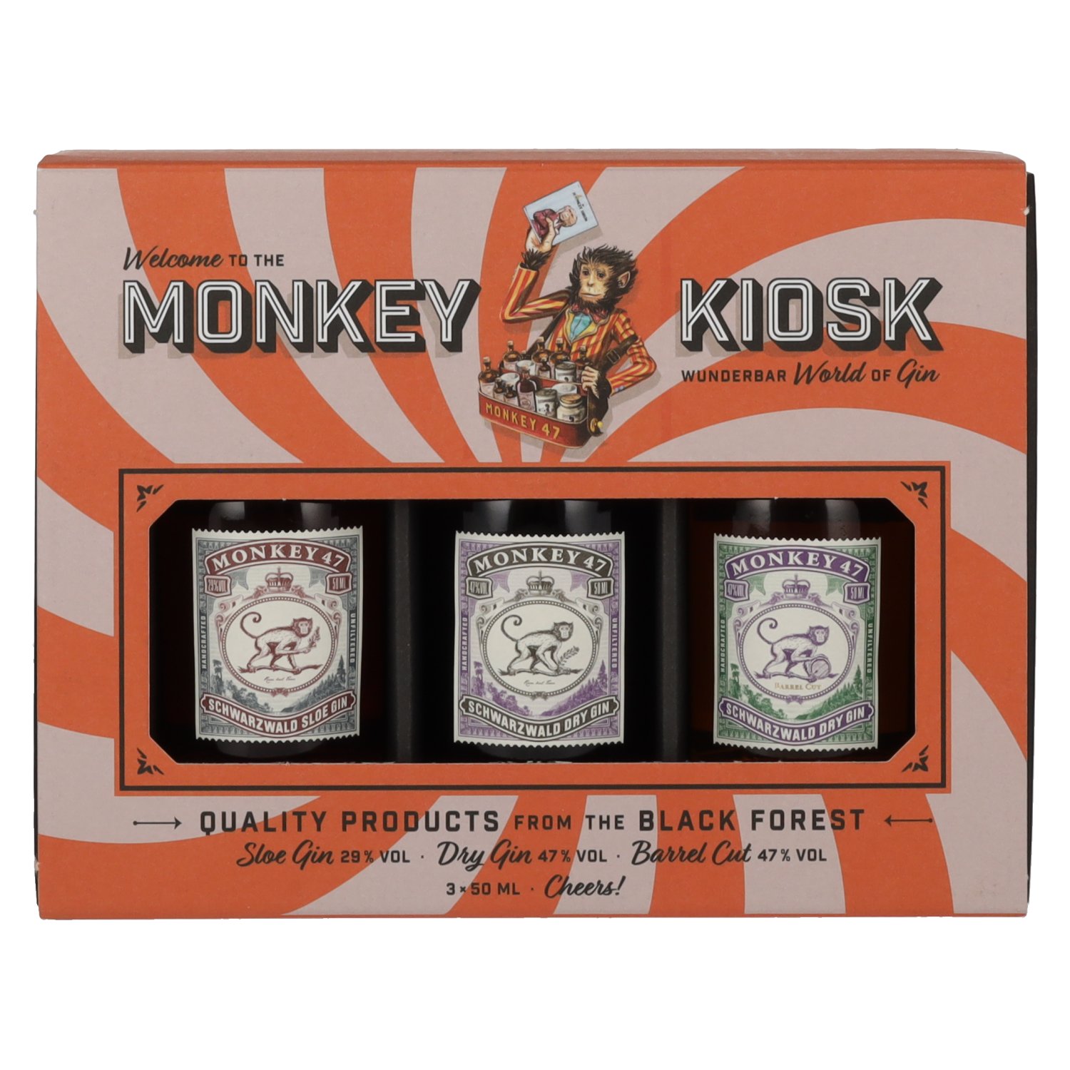 E-shop Monkey 47 Kiosk Set 41% 3x0,05L