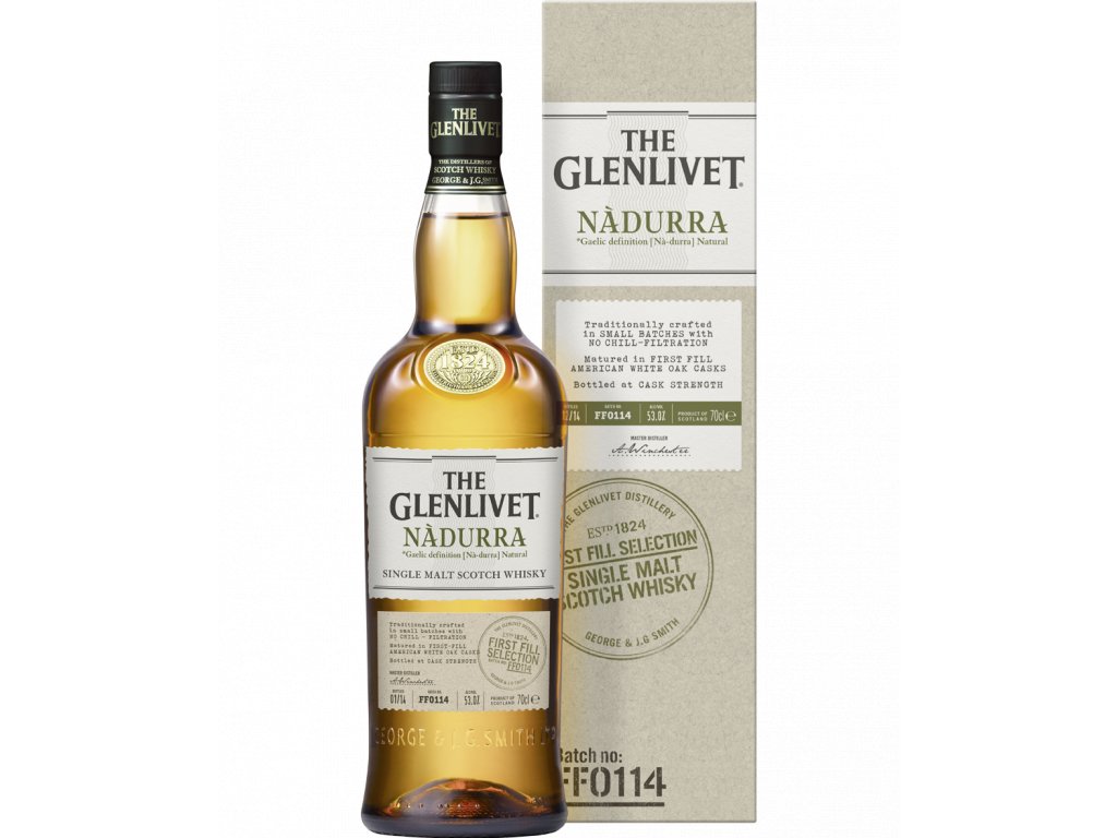 The Glenlivet Nadurra First Fill Selection 48% 1L v kartóne