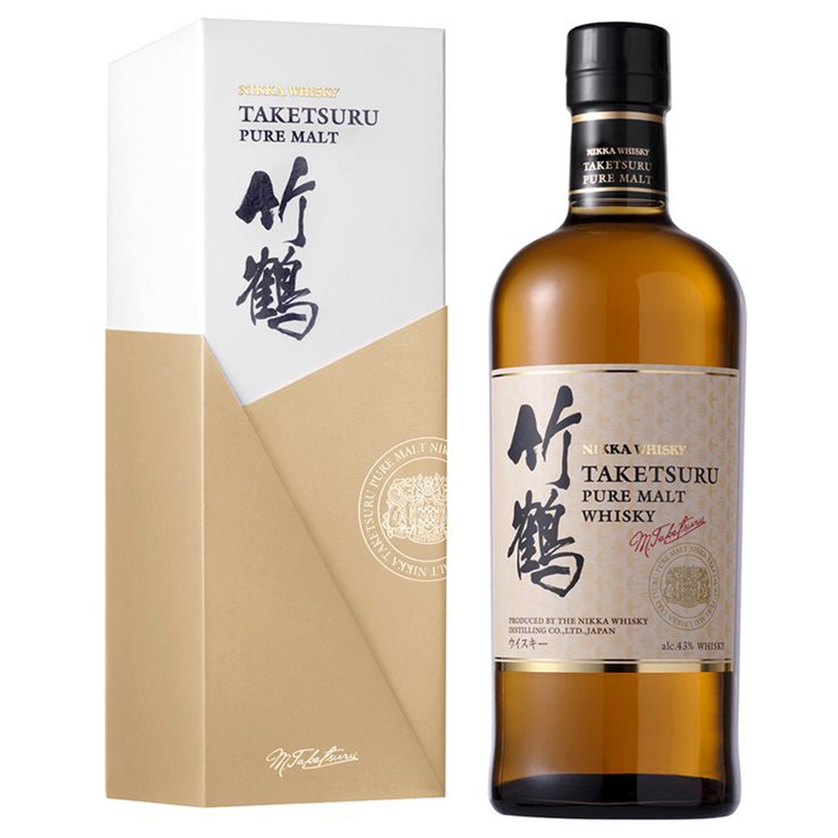 Nikka Whisky Taketsuru Pure Malt 43% 0,7L v kartóne
