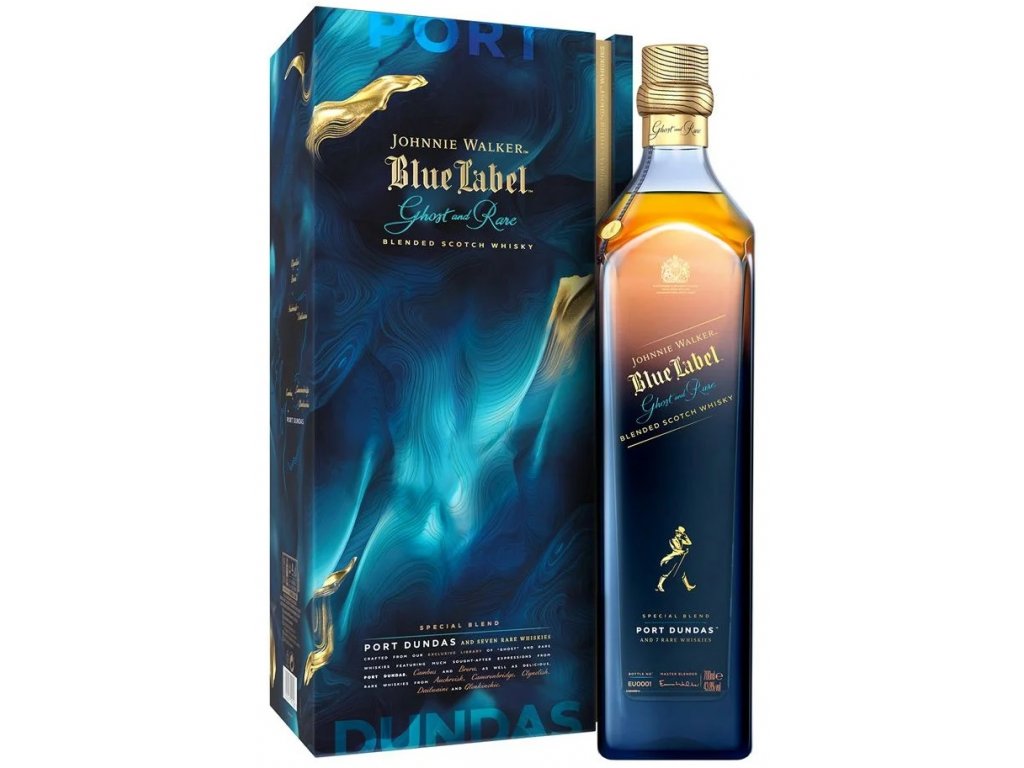 Johnnie Walker Blue Label Ghost & Rare 2022 43,8% 0,7L v kazete