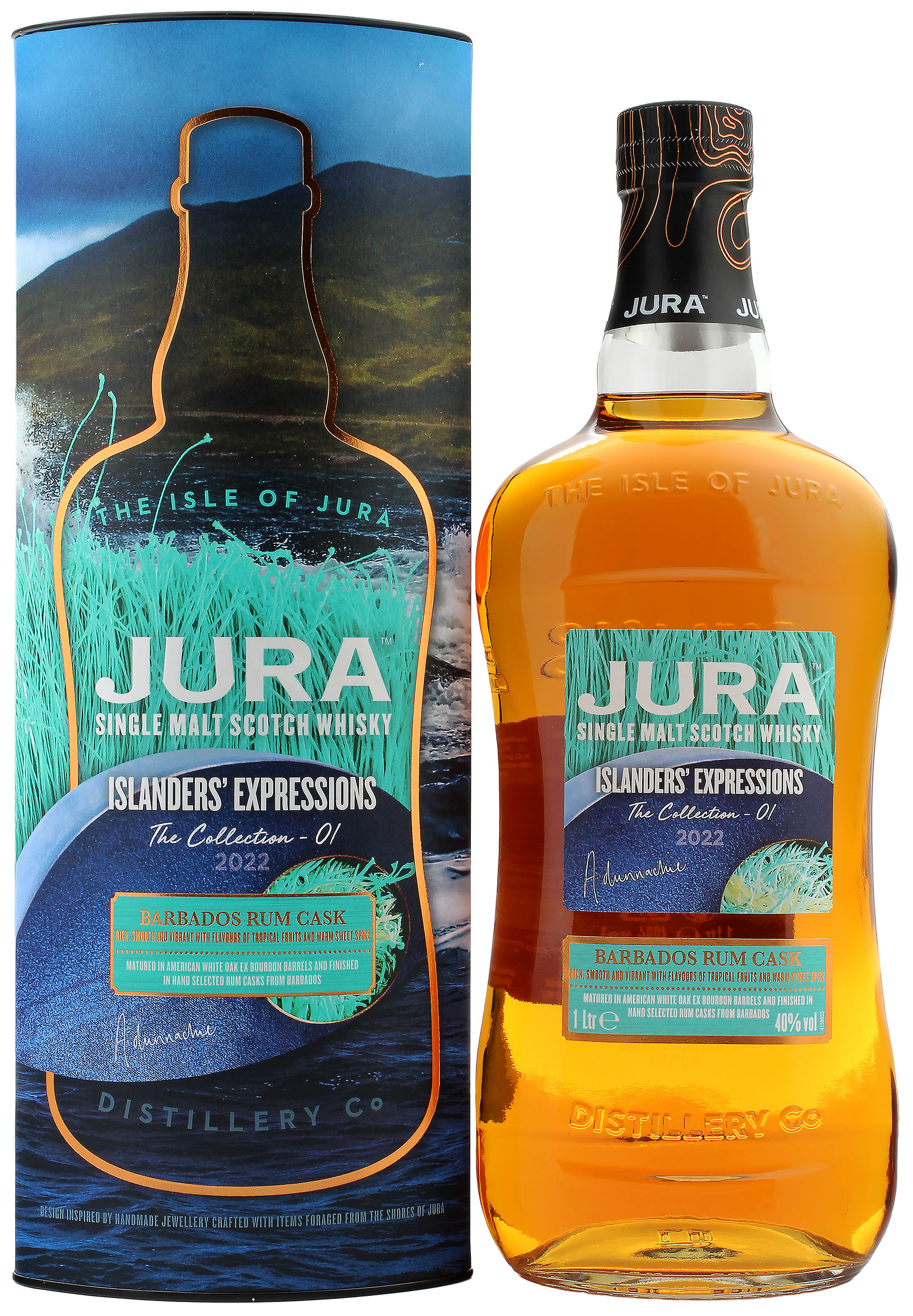 E-shop Isle of Jura Jura Islanders Expressions No. 01 2022 40% 1L v tube