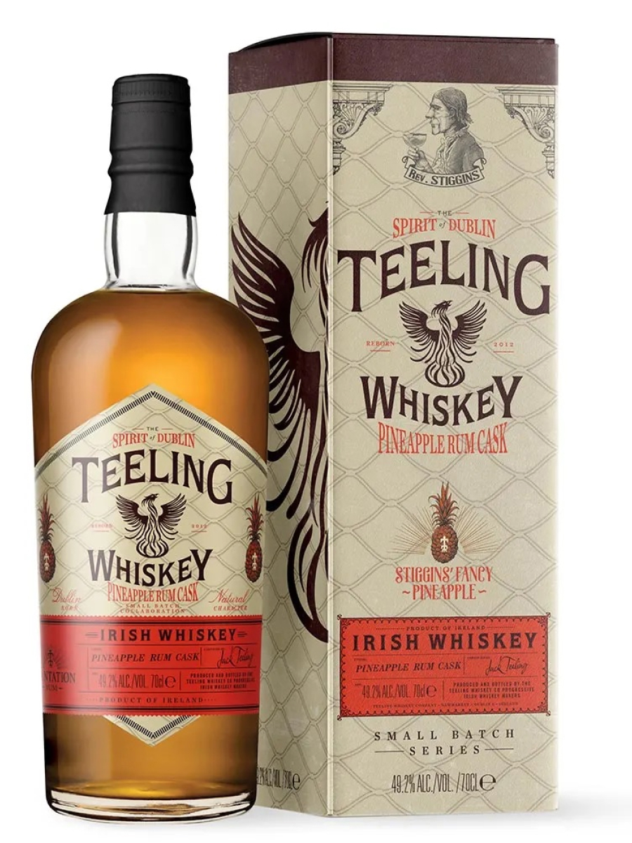 Teeling Whiskey Pineapple Rum Cask 49,2% 0,7L v kartóne