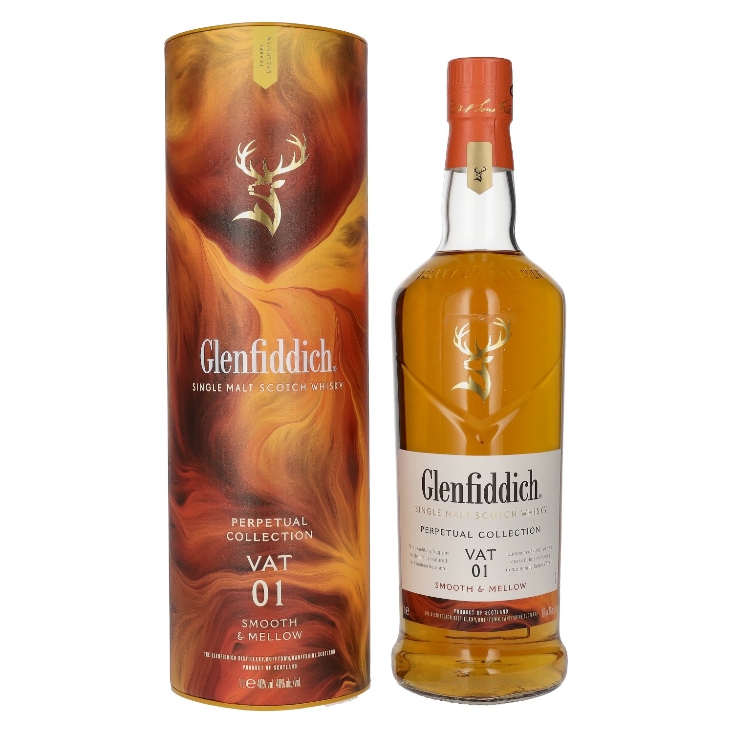 Produkt Glenfiddich Perpetual Collection VAT 01 Smooth & Mellow 40% 1L