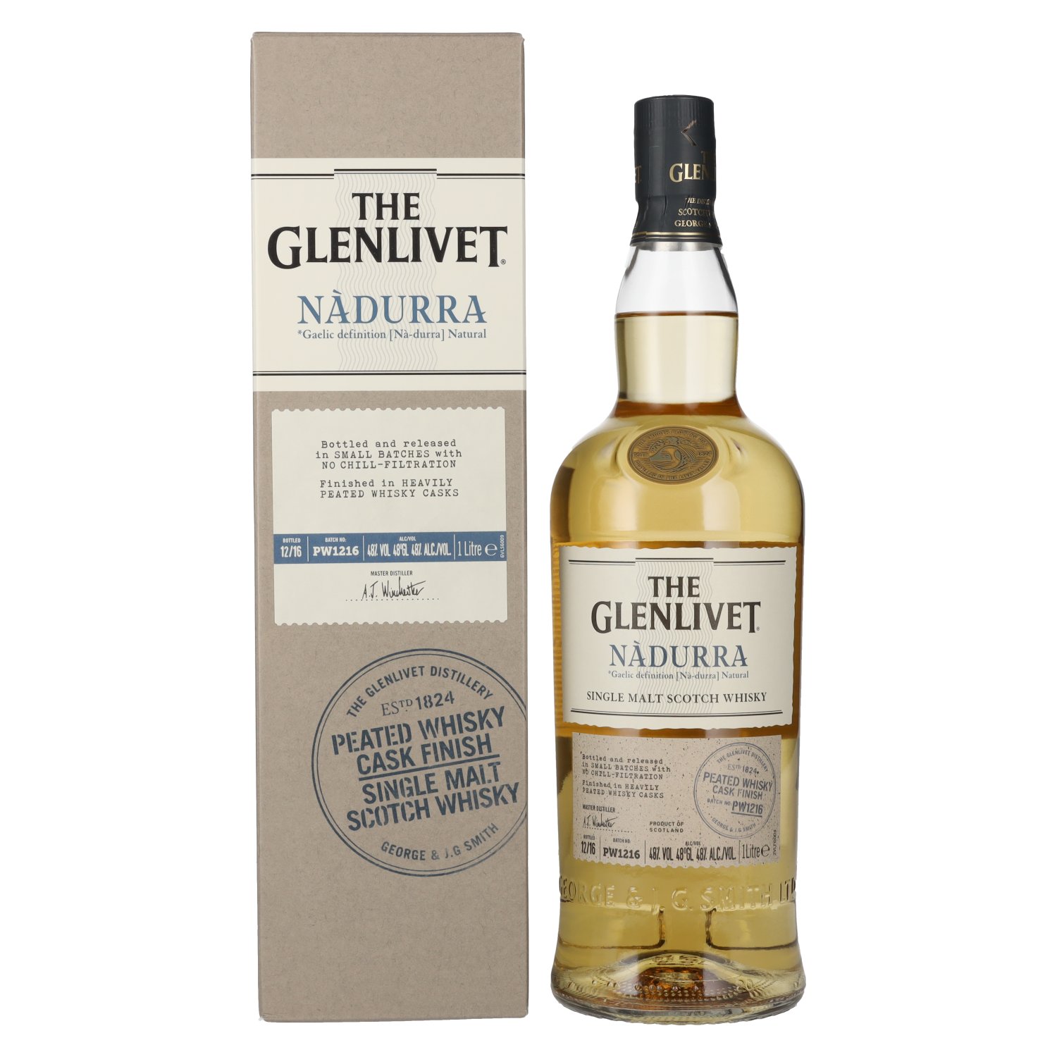 The Glenlivet Nadurra Peated Whisky Cask 48% 1 l