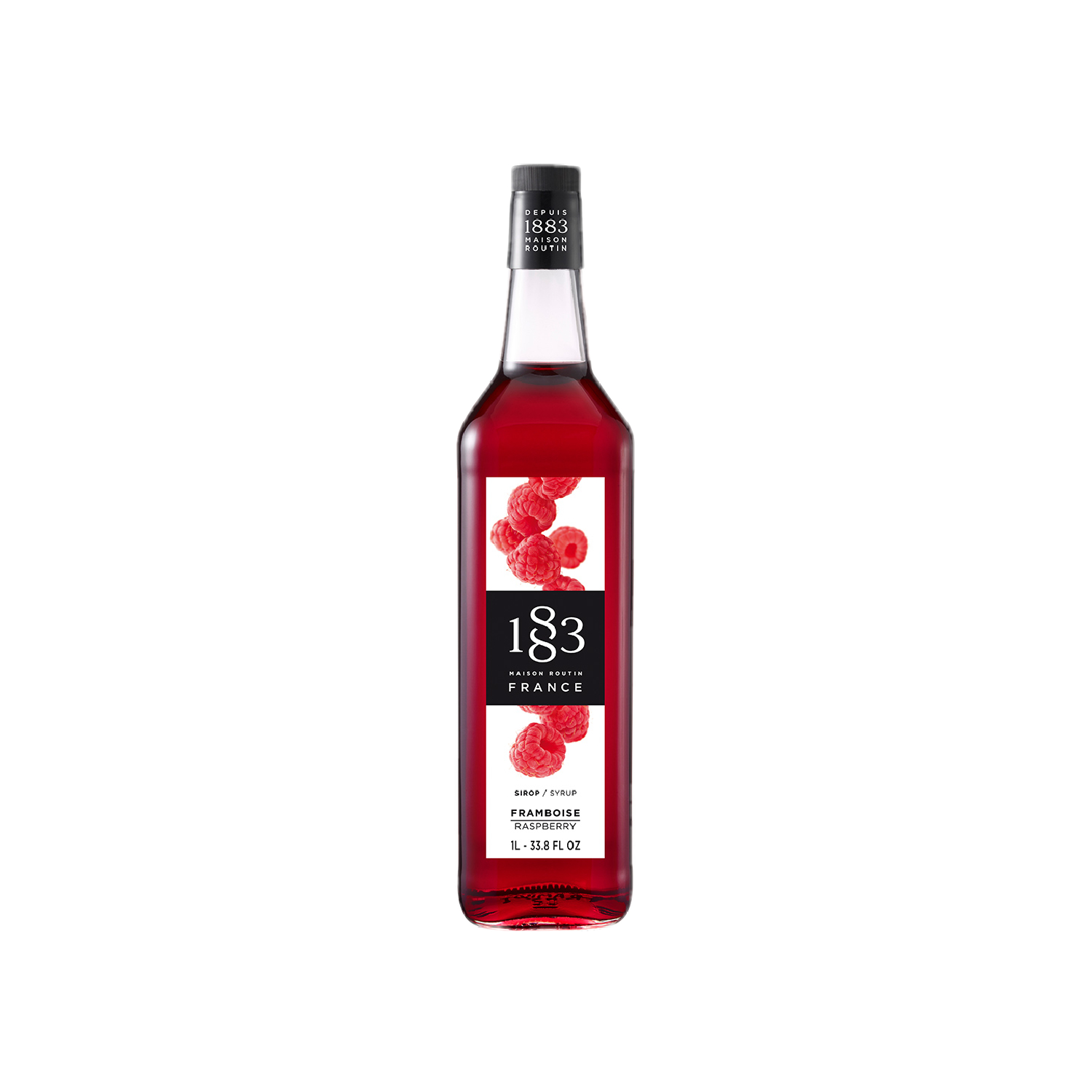 1883 ROUTIN Malinový sirup natural 1L