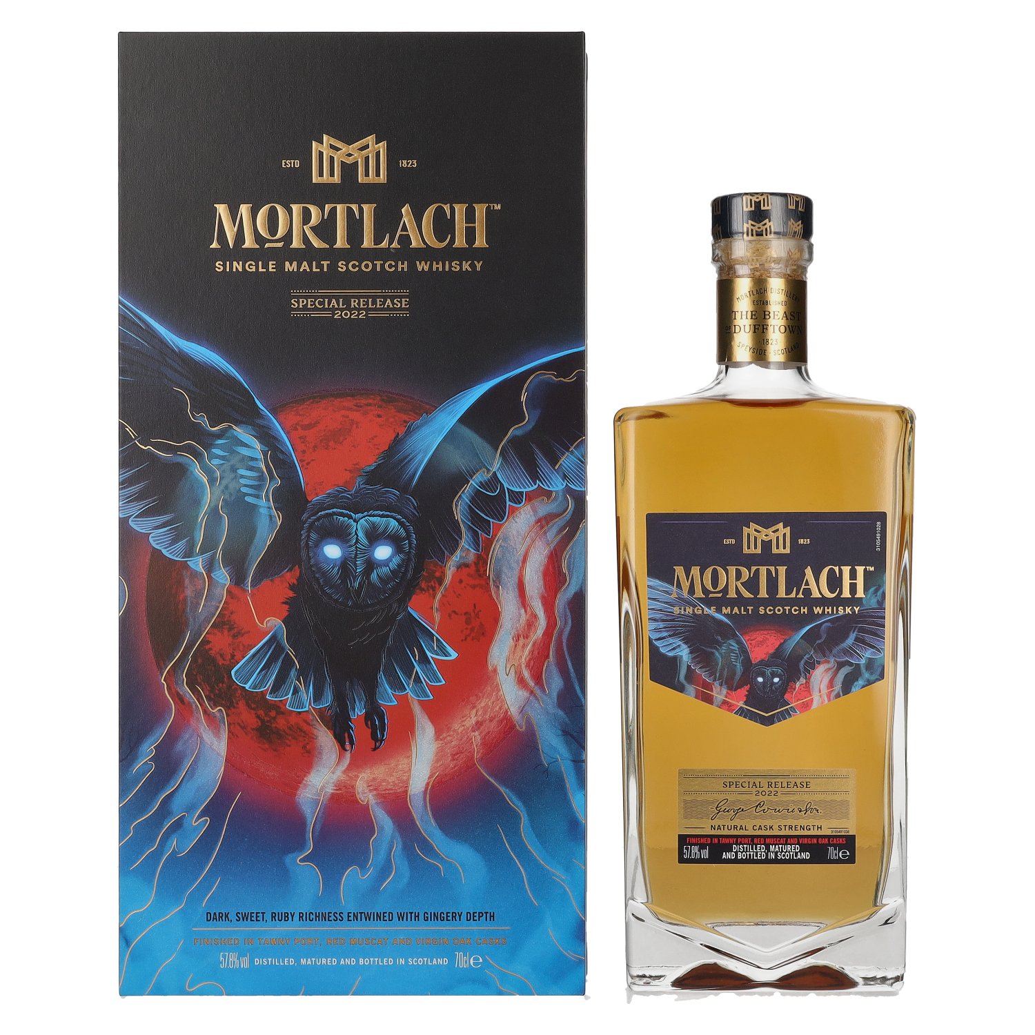 Diageo Mortlach Special release 2022 57,8% 0,7L v kazete