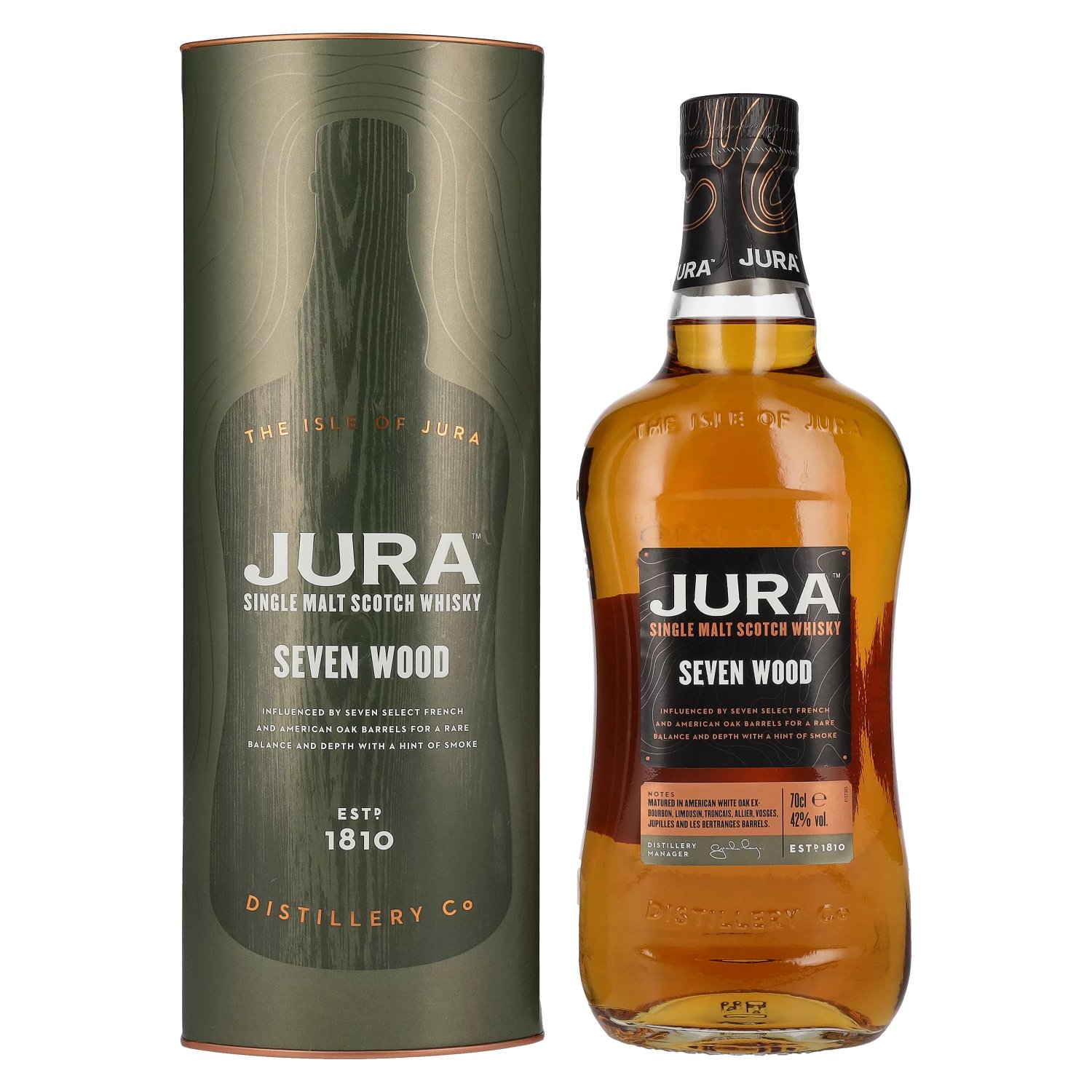 E-shop Isle of Jura Seven Wood 42% 0,7L v tube