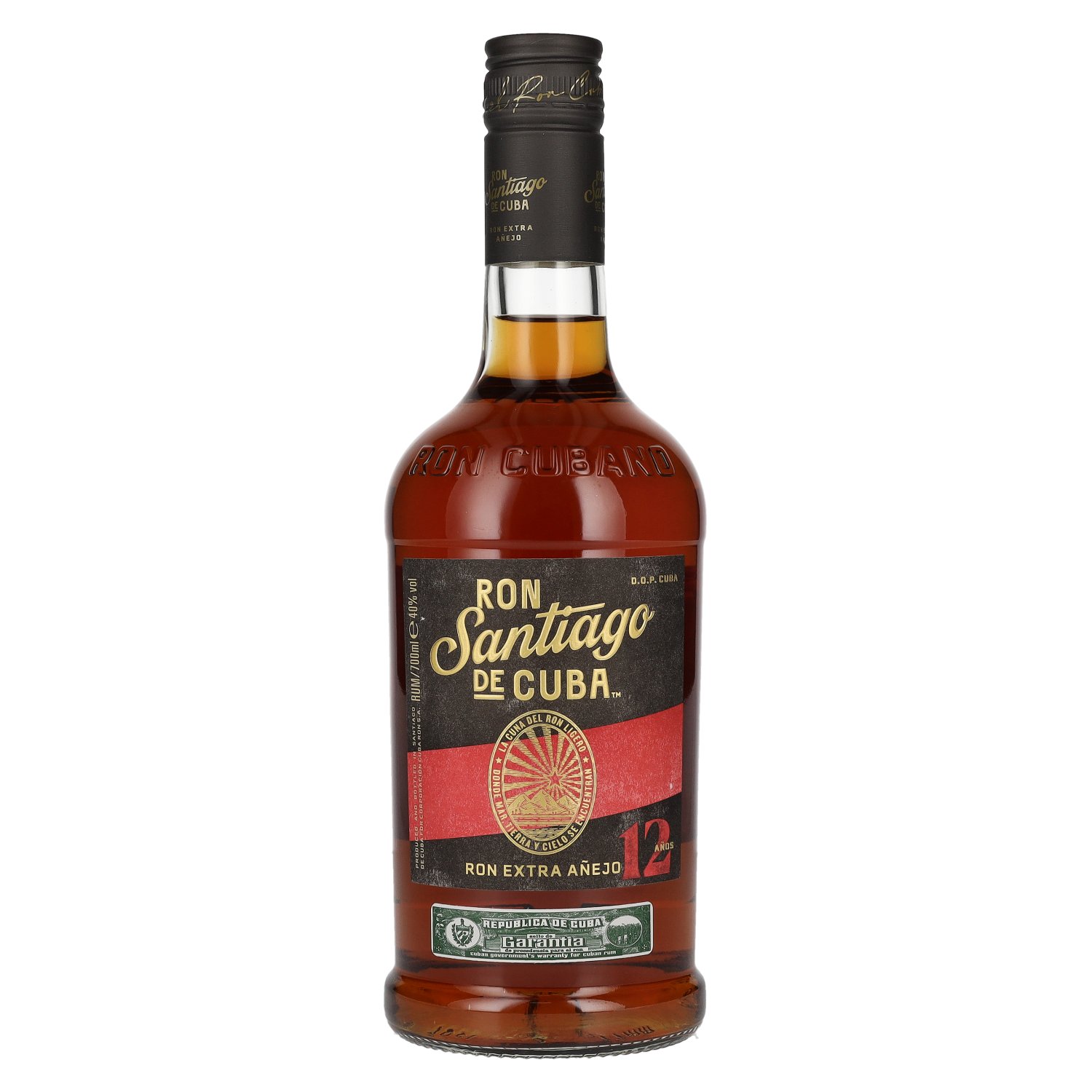 Santiago de Cuba Extra Aňejo 12y 40% 0,7 l