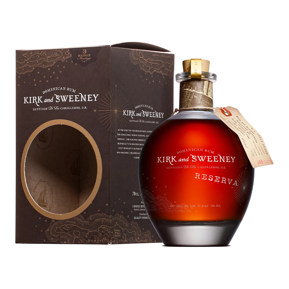 Kirk and Sweeney Reserva 40% 0,7L v kartóne