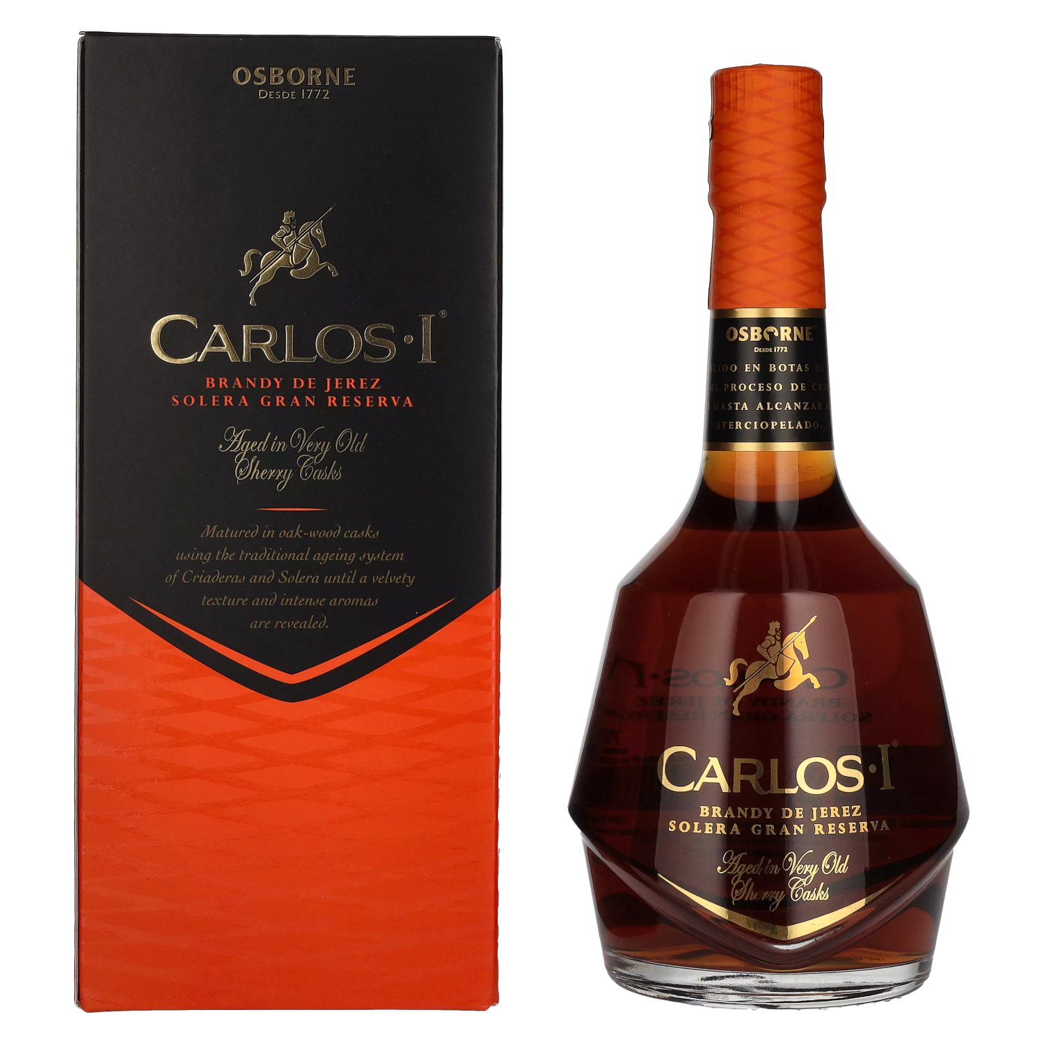 Carlos I Solera Gran Reserva 40% 0,7L v kartóne