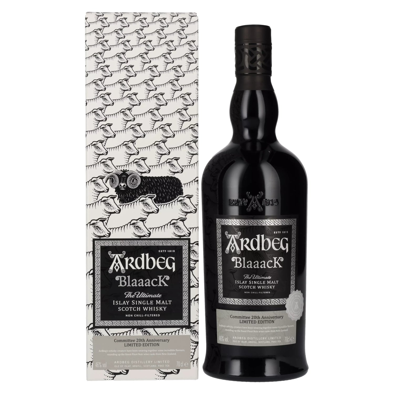 E-shop Ardbeg BlaaacK Committee 2020 46% 0,7L v kartóne