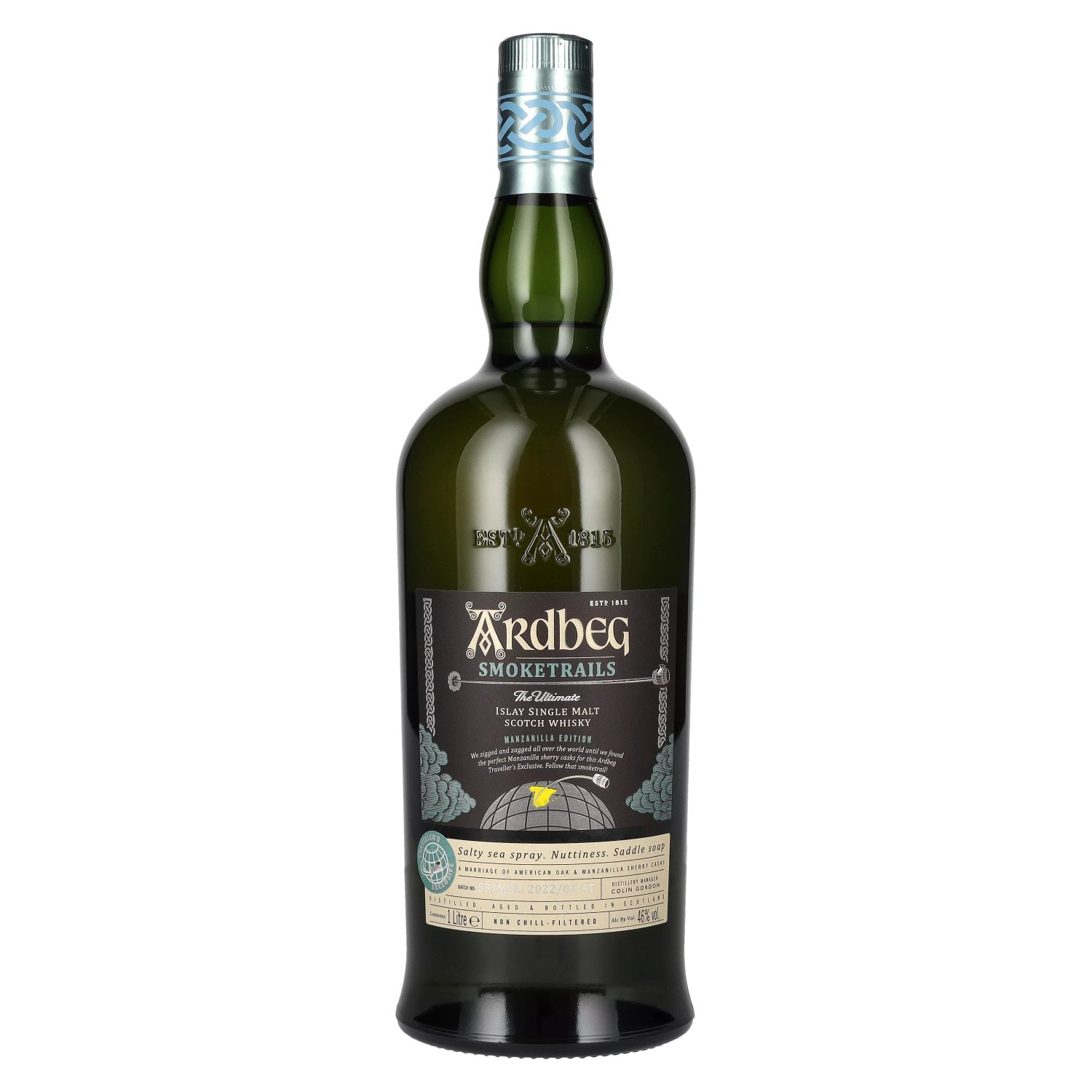 Ardbeg Smoketrails Manzanilla Edition 46% 1L