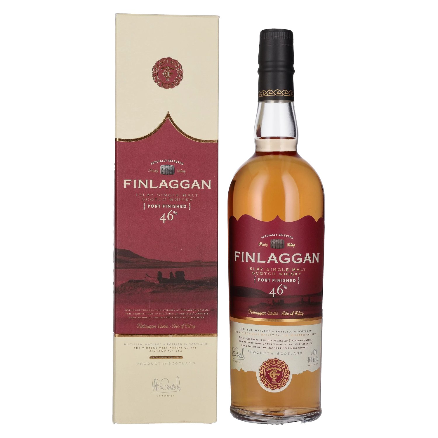 Finlaggan Port wood 46% 0,7L v kartóne