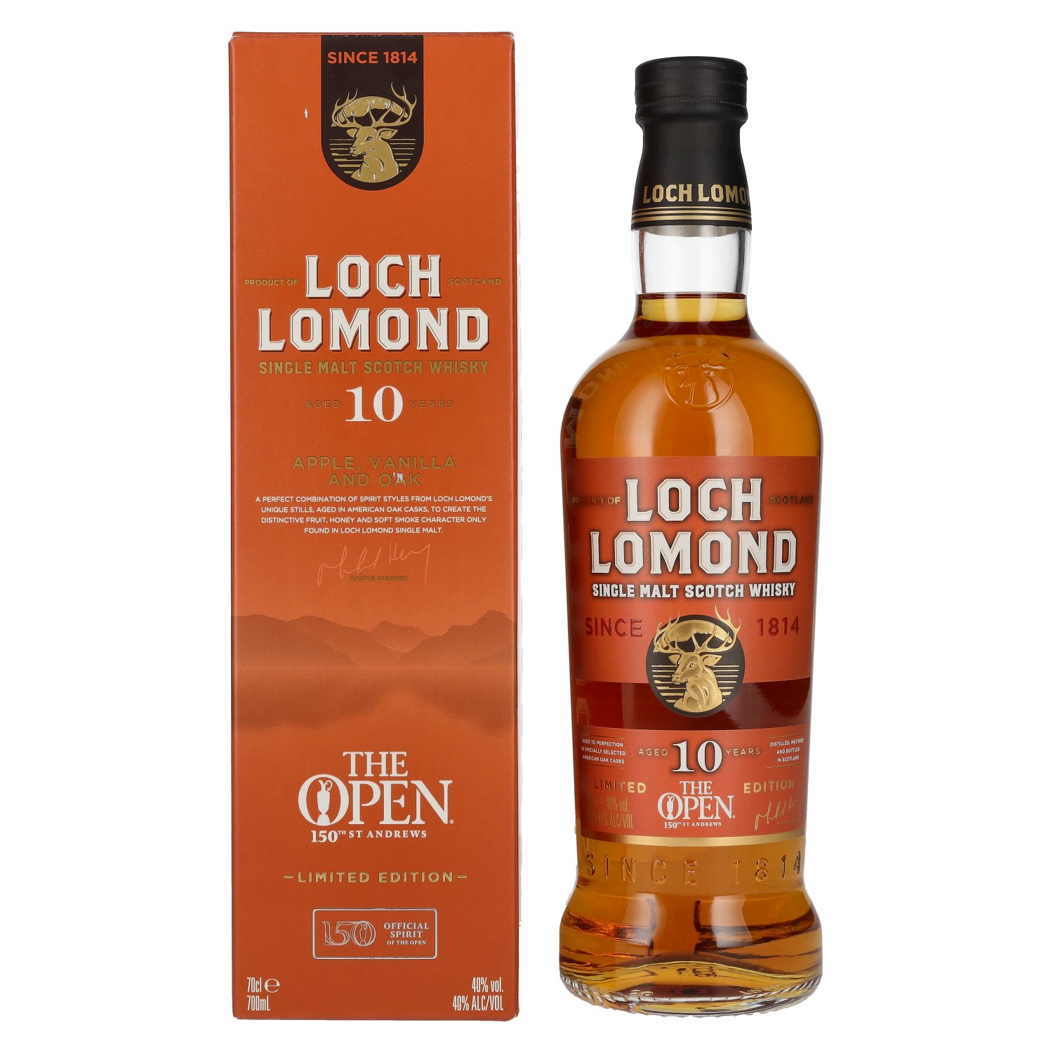 Loch Lomond 10y The Open 150th st. Andrews 40% 0,7L v kartóne