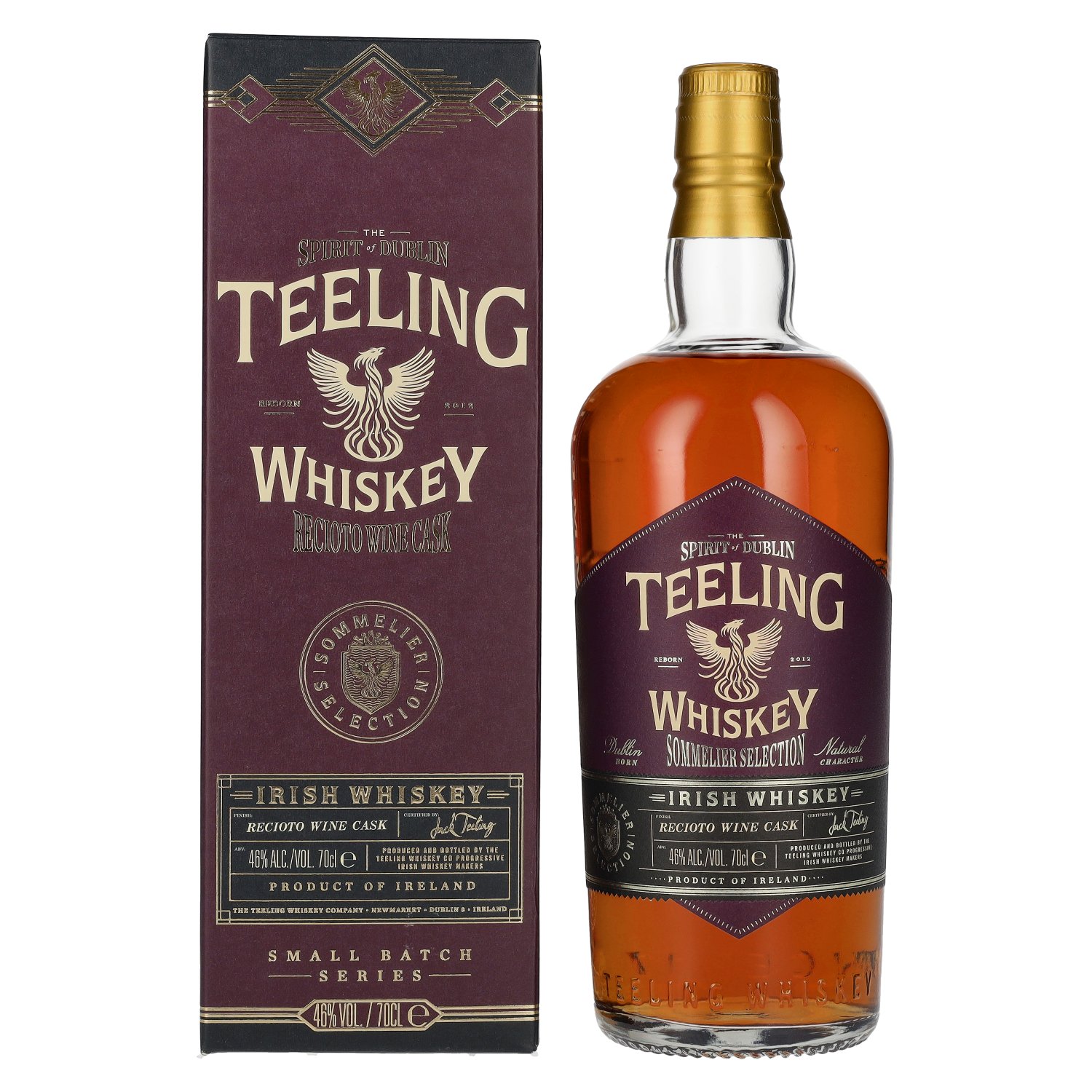 Teeling Recioto Wine Cask 46% 0,7L v kartóne