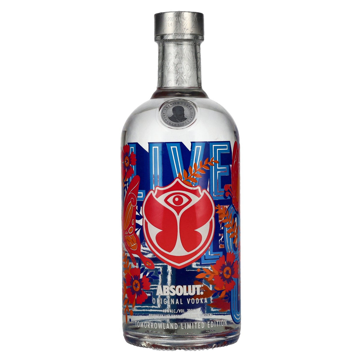 Absolut Tomorrowland Limited edition 2022 40% 0,7L