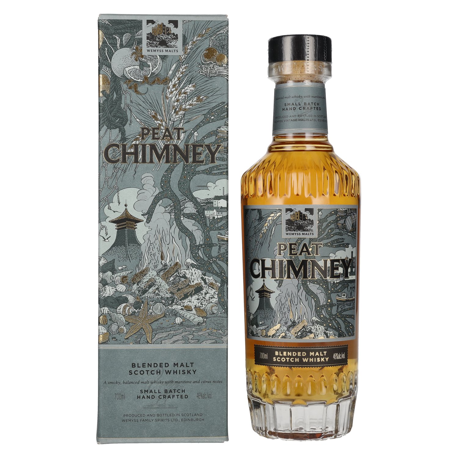 E-shop Wemyss Malts Peat Chimney 2020 46% 0,7 v kartóne