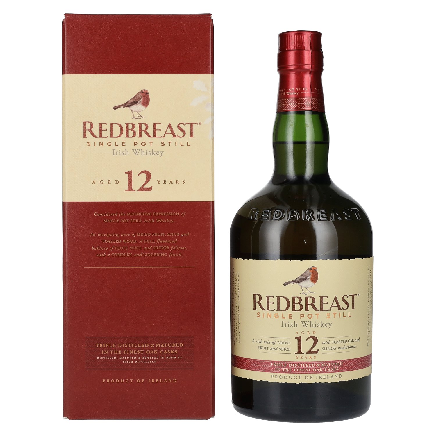 Redbreast 12y 40% 0,7L v kartóne