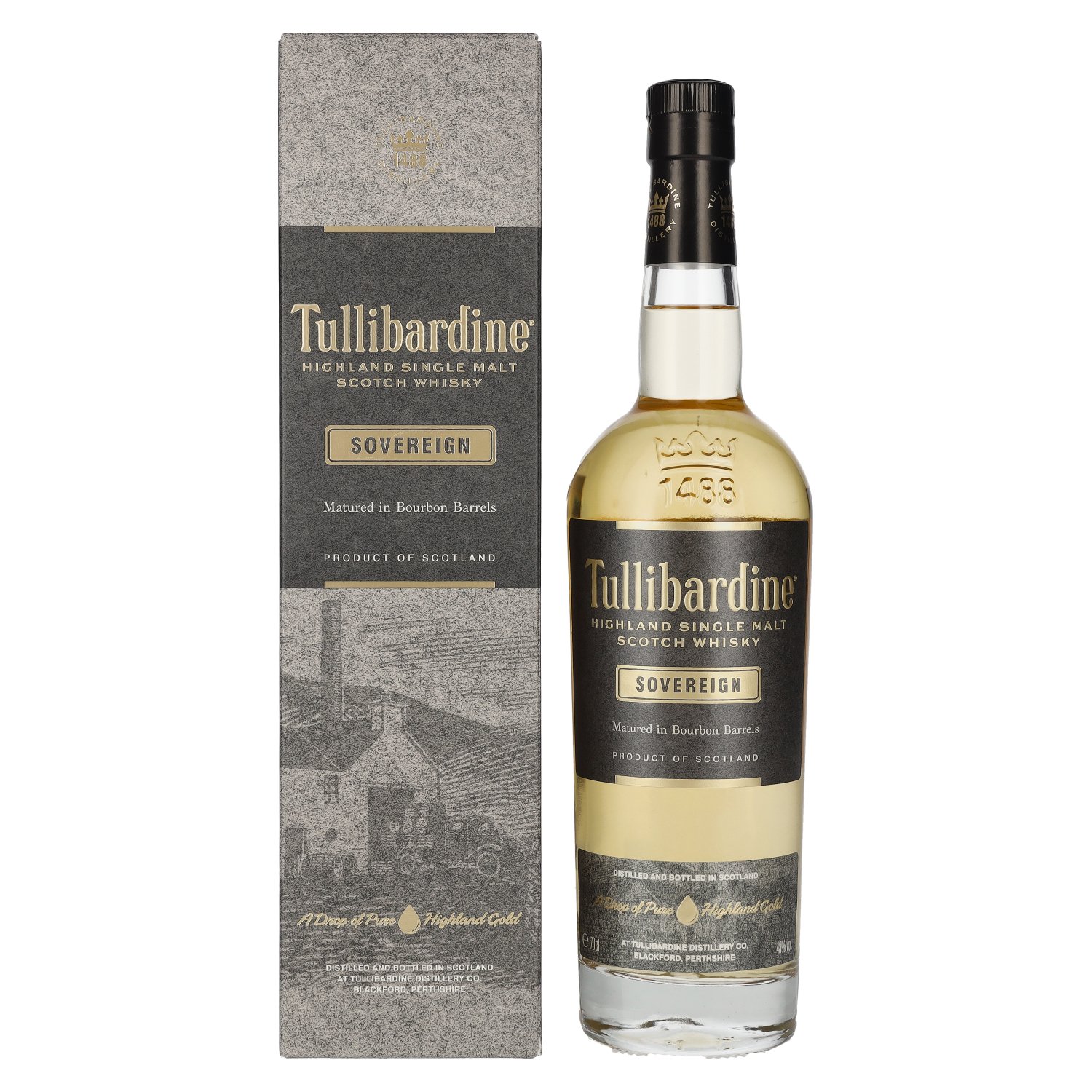 E-shop Tullibardine Sovereign Highland 43% 0,7L v kartóne