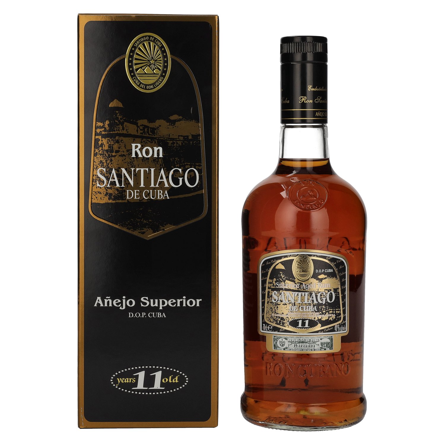 E-shop Santiago de Cuba Anejo Superior D.O.P. 11y 40% 0,7L v kartóne