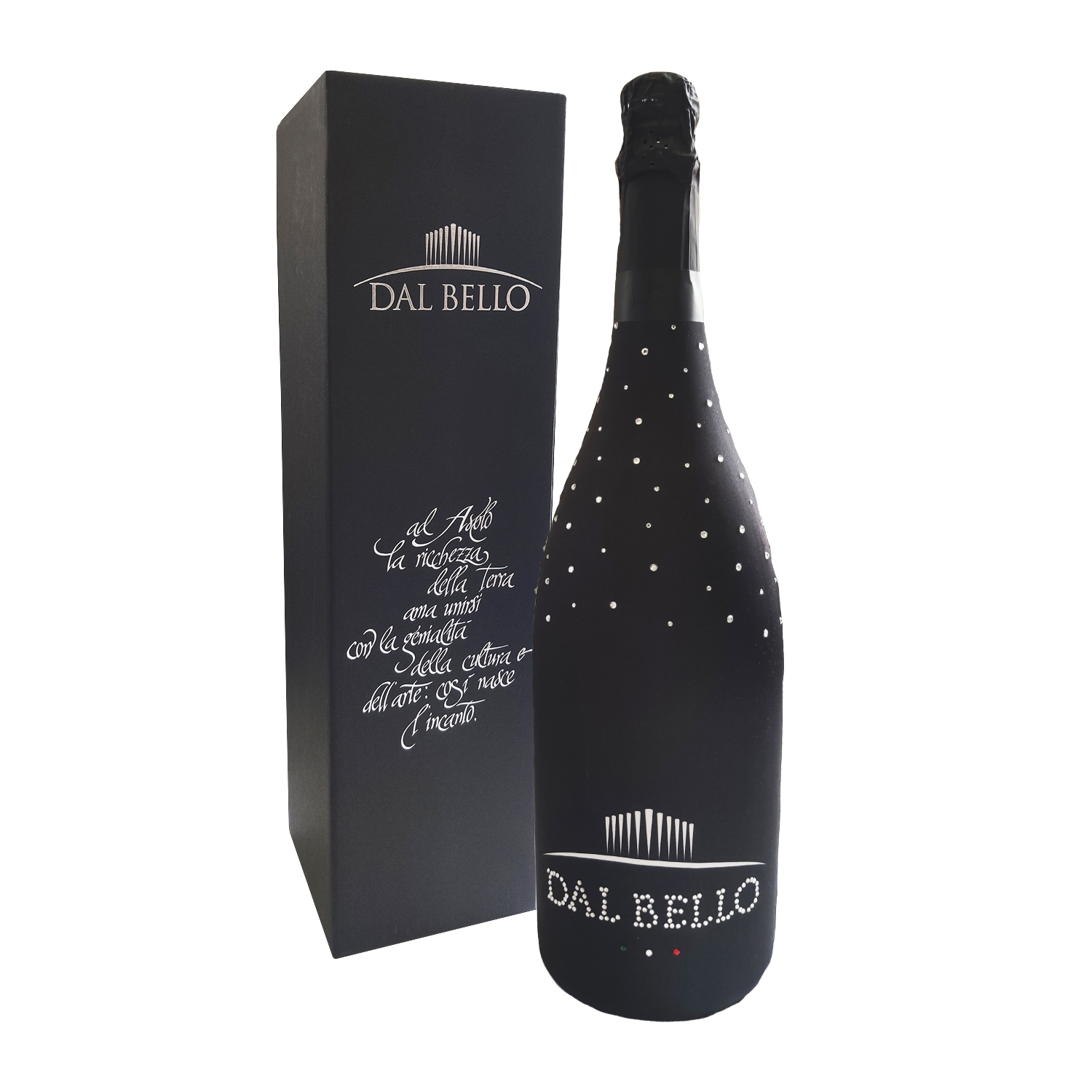 E-shop Dal Bello Asolo Prosecco Superiore DOCG "Celeber" Swarovski EXTRA BRUT 2022 11,5% 1,5L