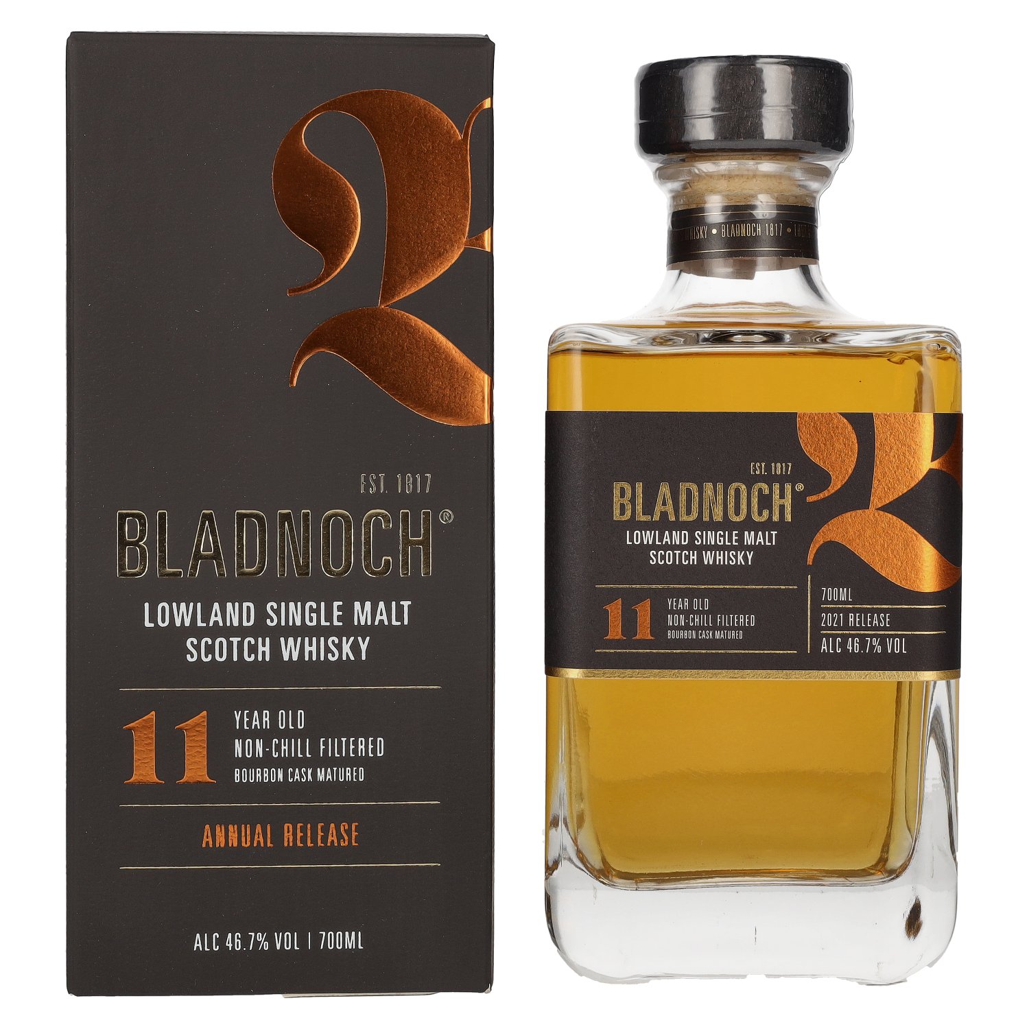 Bladnoch 11 Y.O. Bourbon Cask, GIFT