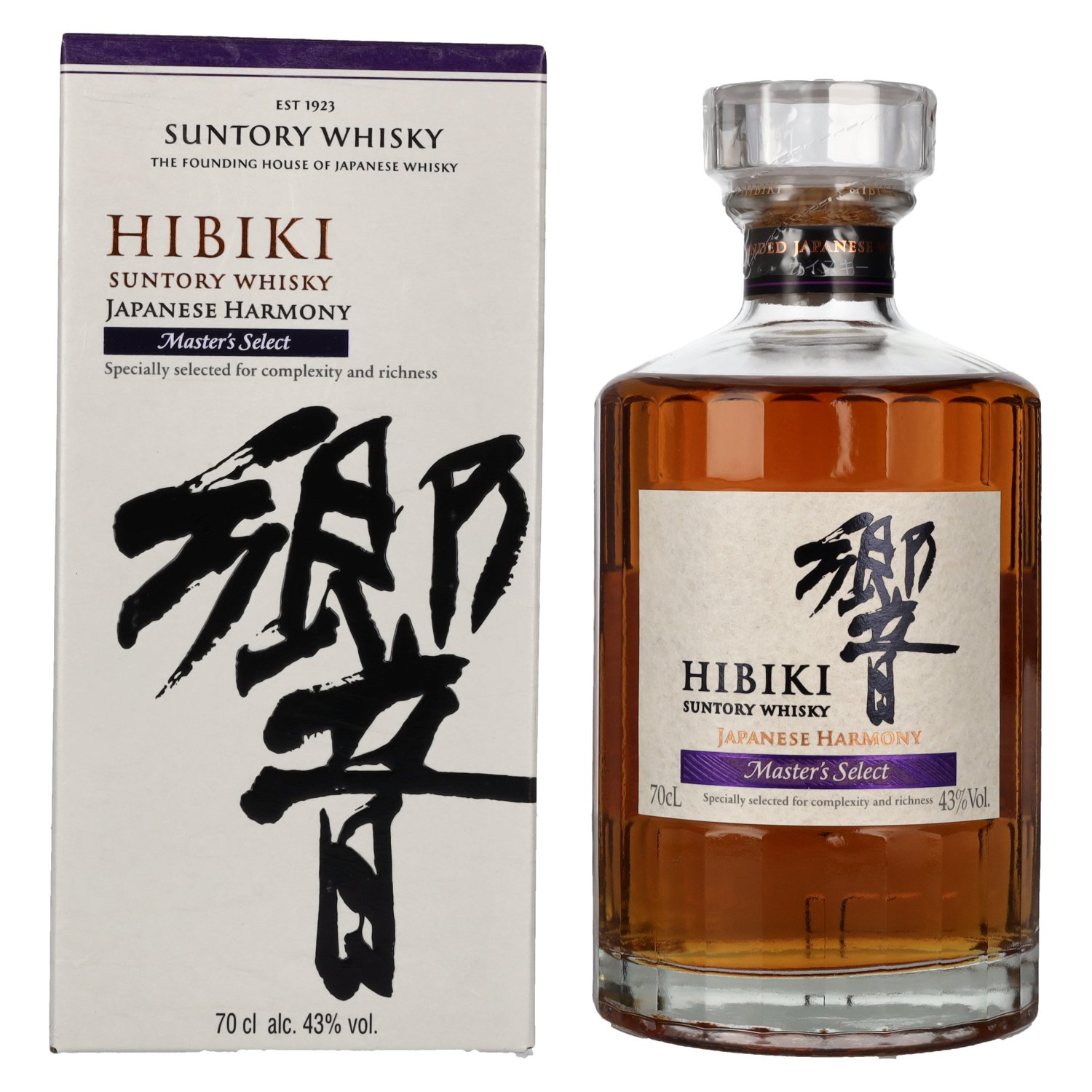 E-shop Suntory Hibiki Japanese Harmony Master's Select 43% 0,7L v kartóne