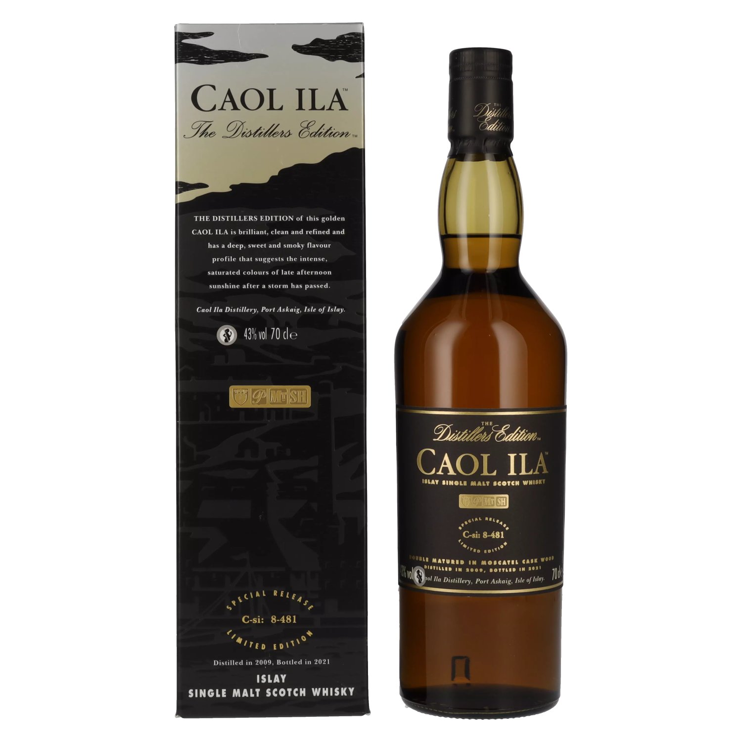 Caol Ila The Distillers Edition 2022 43% 0,7L v kartóne