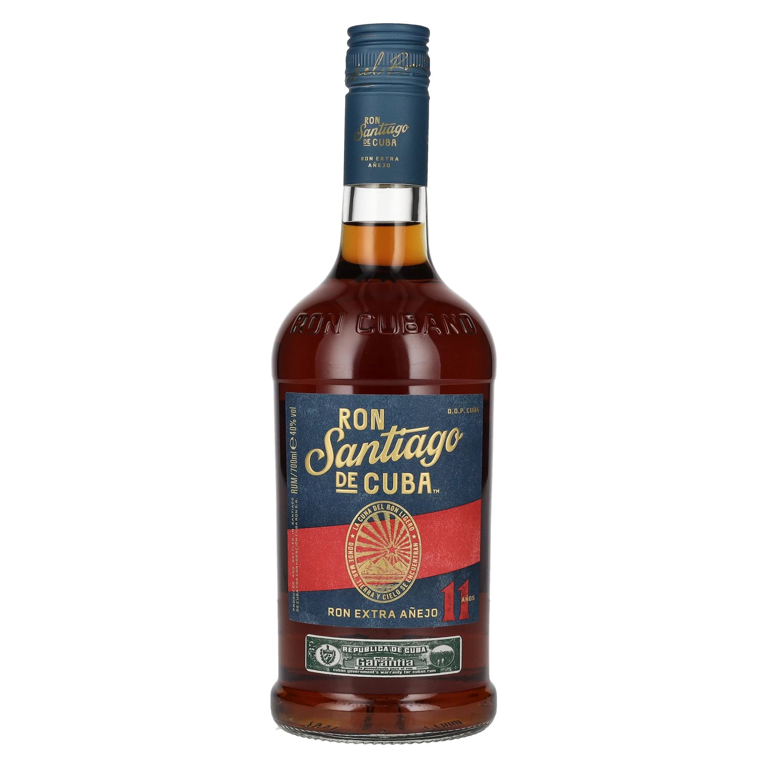 Santiago de Cuba Extra Anejo D.O.P 11y 40% 0,7L