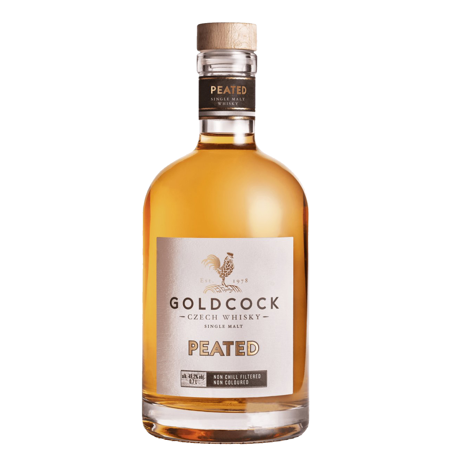 E-shop Gold Cock Goldcock Peated 49,2% 0,7L