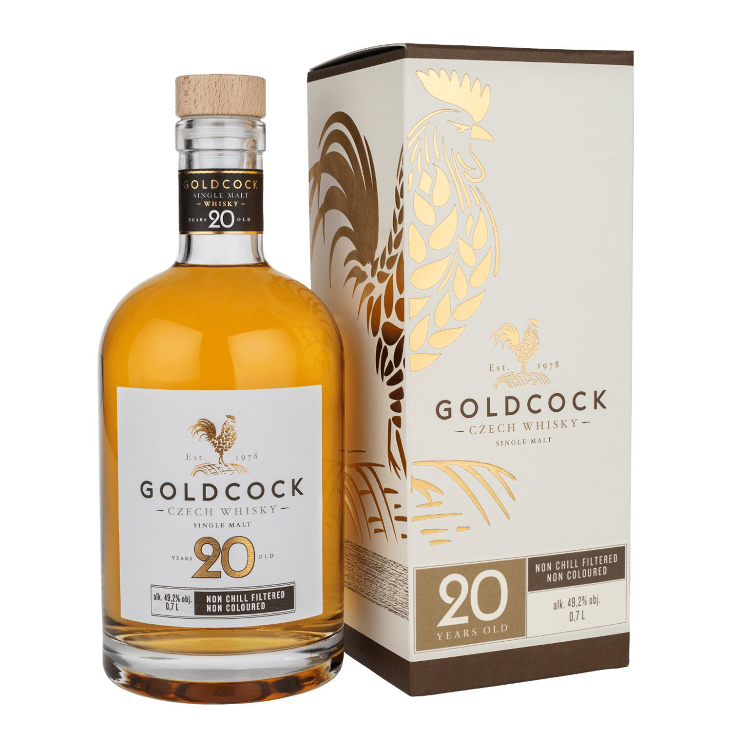 Gold Cock Goldcock 20y 49,2% 0,7L v kartóne