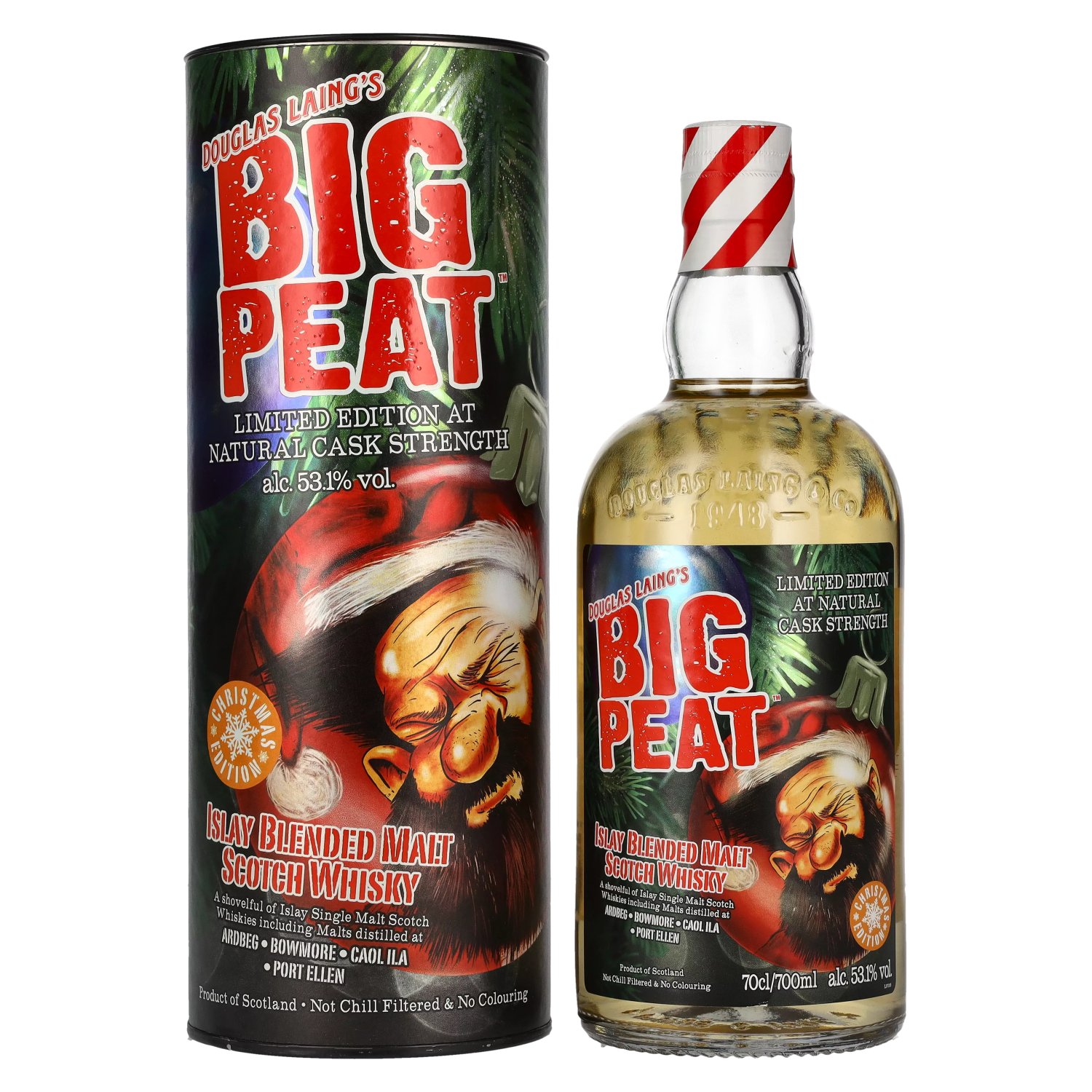 Douglas Laing BIG PEAT Christmas edition 2020 53,1% 0,7L v tube