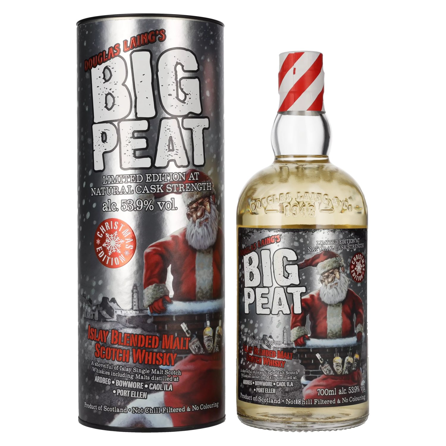 Douglas Laing BIG PEAT Christmas Edition 2018 53,9% 0,7 v tube