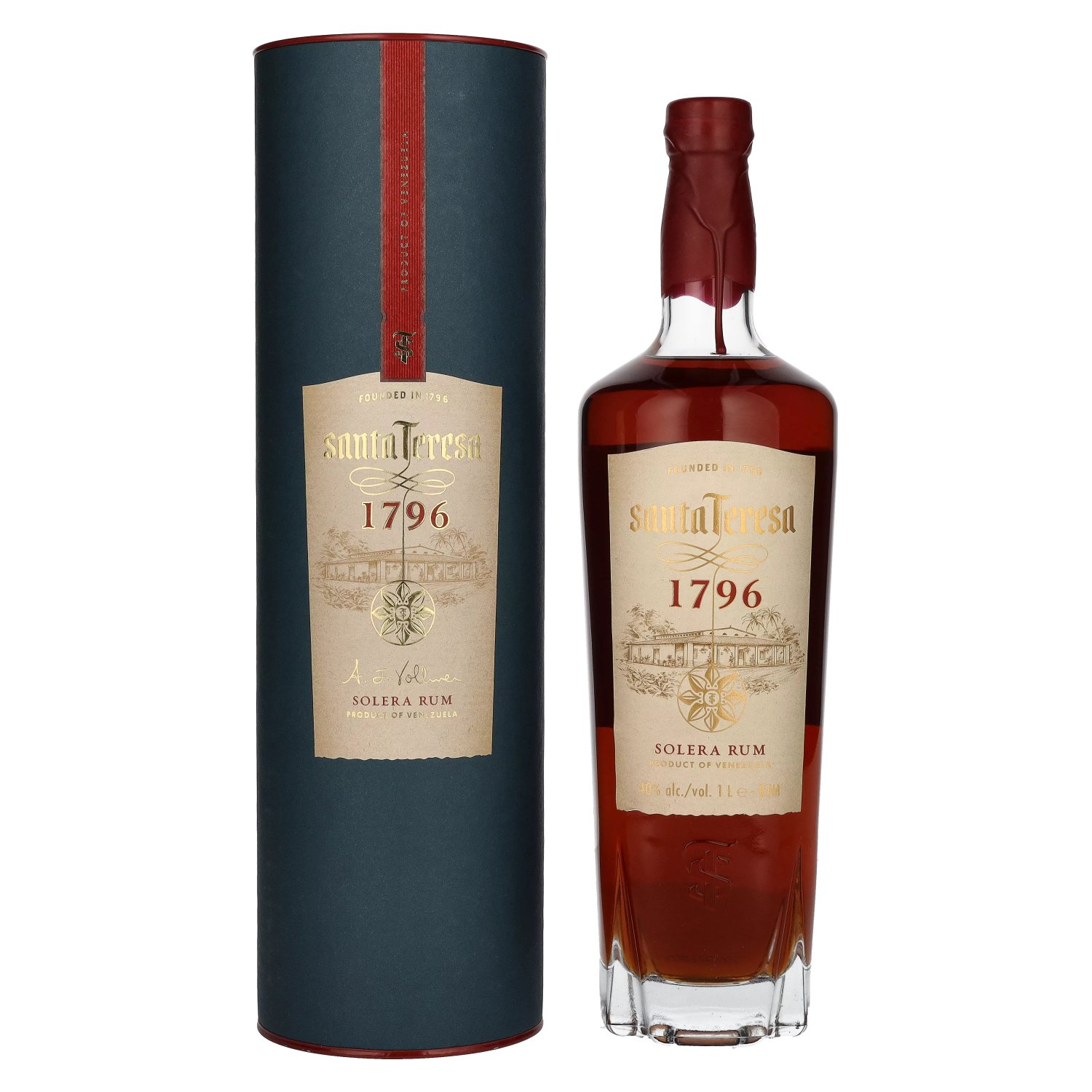 Santa Teresa 1796 Solera Rum 40% 1L v tube