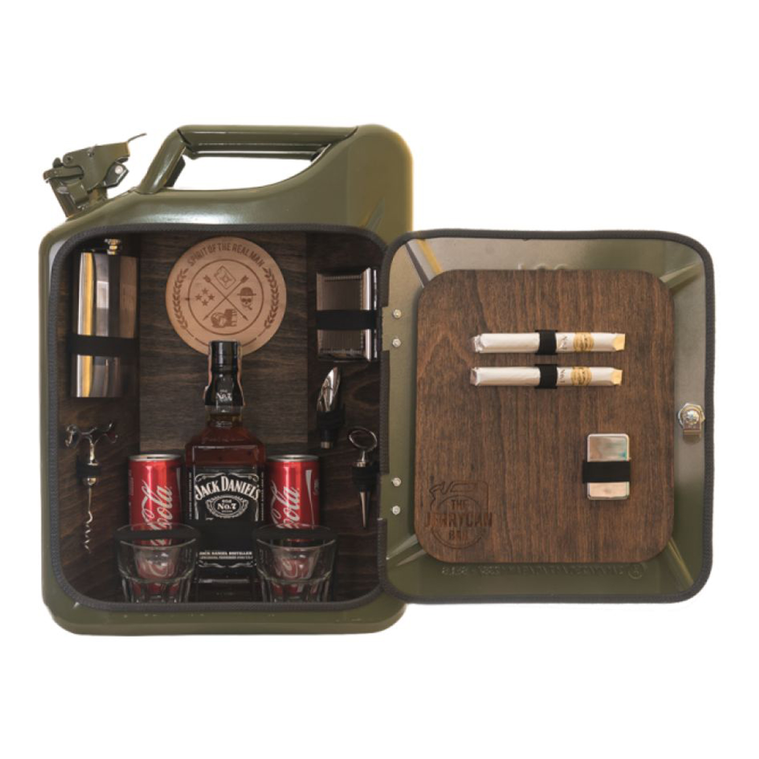 E-shop The JERRYCAN bar - Spirit of the Real Man (Green)