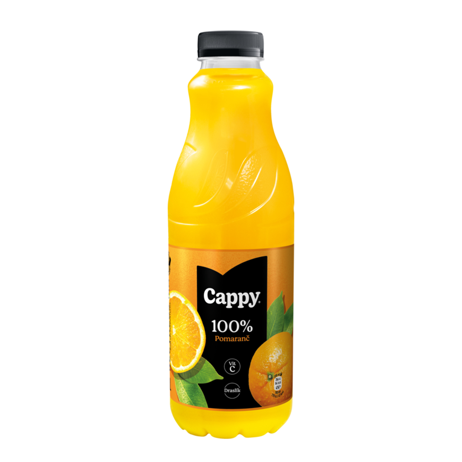 Cappy 100% pomaranč 1L (balenie 6ks)