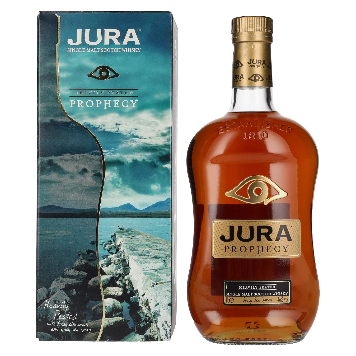 Isle of Jura Jura PROPHECY 46% 1L v kartóne