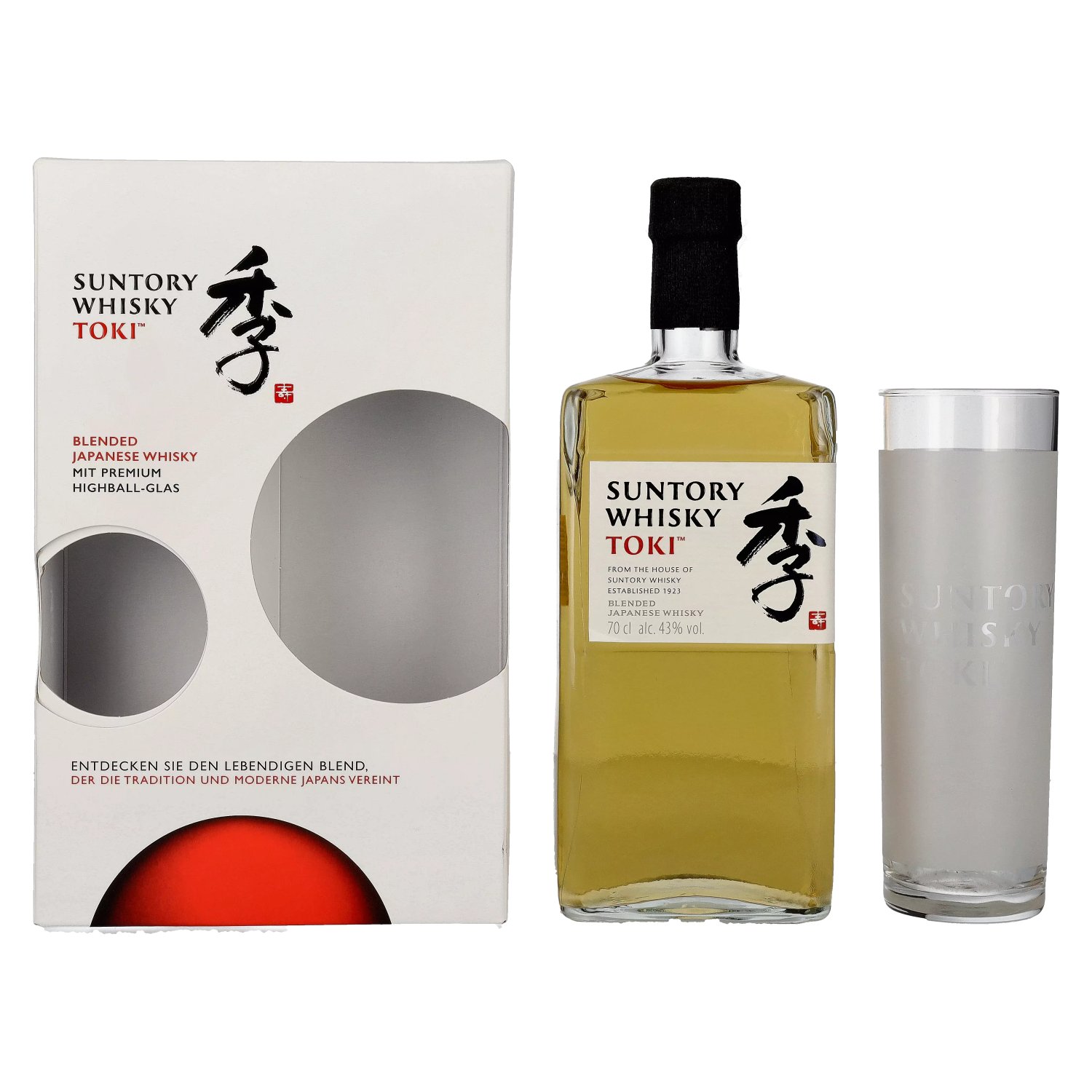 E-shop Suntory Toki 43% 0,7L + pohár