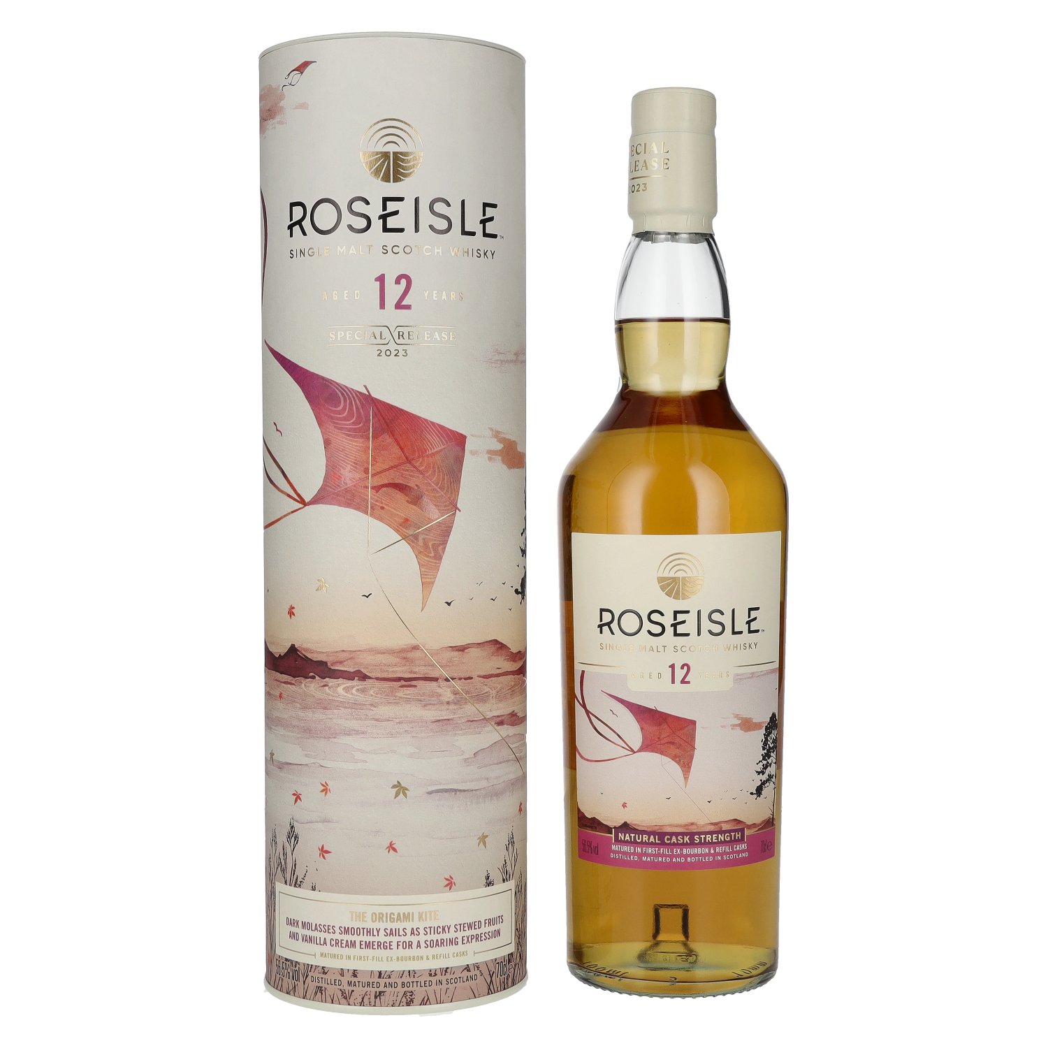 Roseisle 12y THE ORIGAMI KITE Special release 2023 56,5% 0,7L v tube
